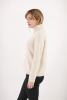 Pull col roulé