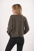 Pull col V emmanchure nervure