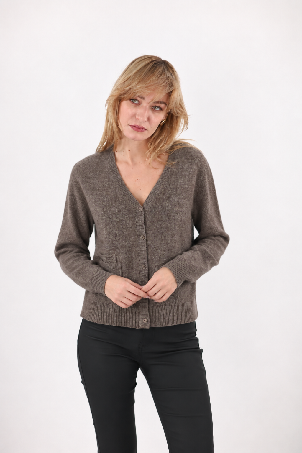 Gilet avec 2 poches superposées